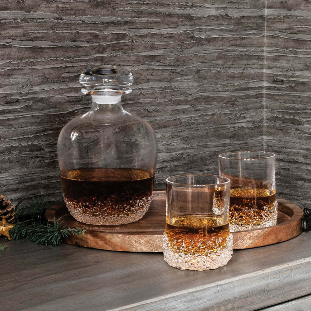 Sterling Pond Decanter by Simon Pearce Additional Image-5