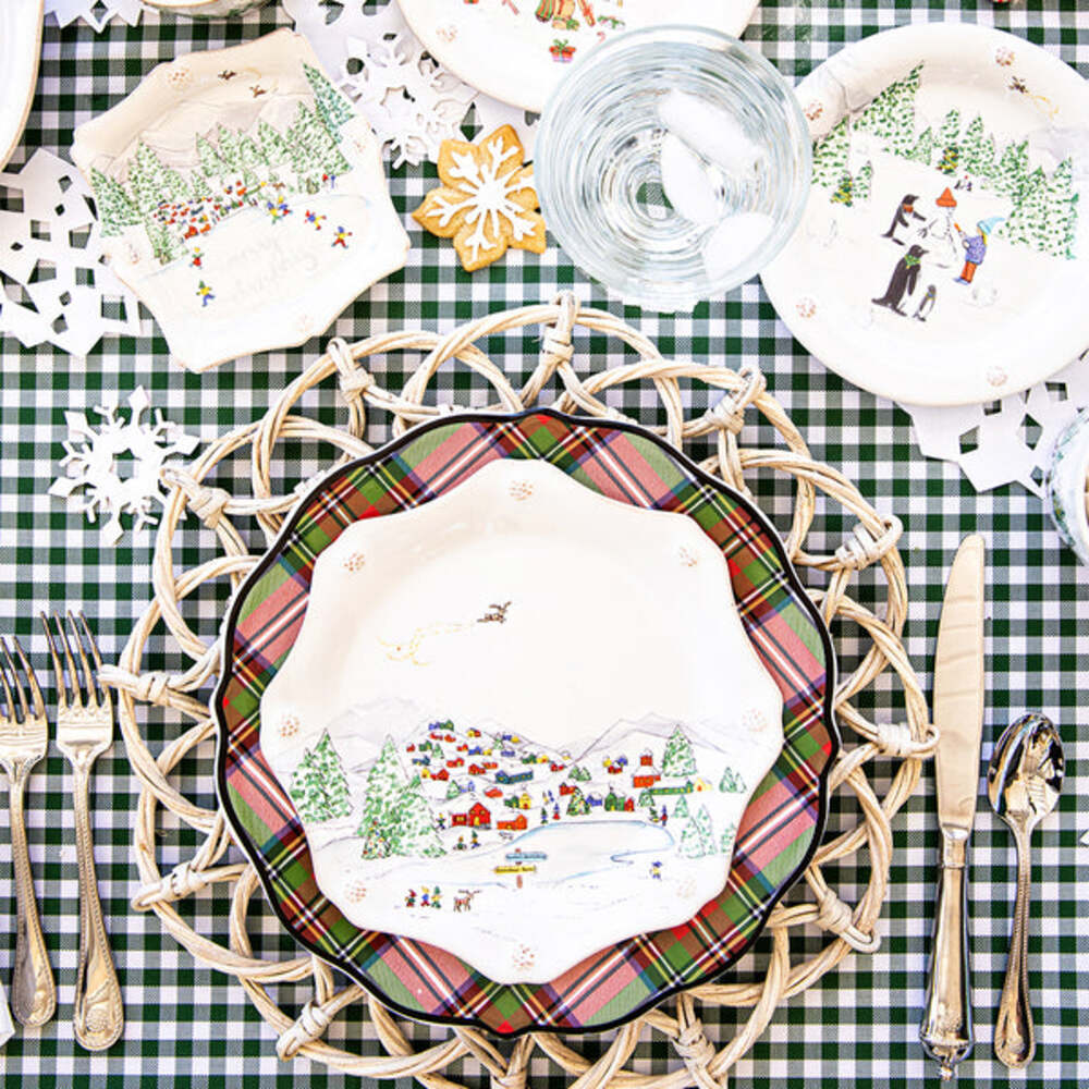 Stewart Tartan Dinner Plate by Juliska Additional Image-4