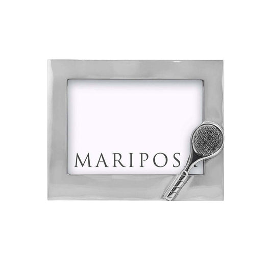 Tennis Racquet Engravable 5X7 Frame by Mariposa