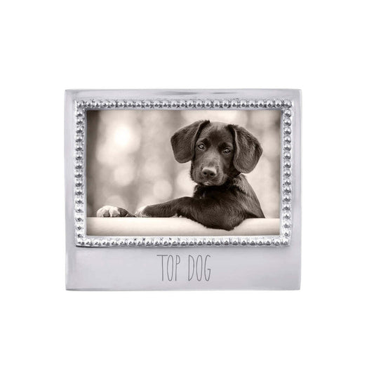 Top Dog Beaded 4X6 Frame by Mariposa