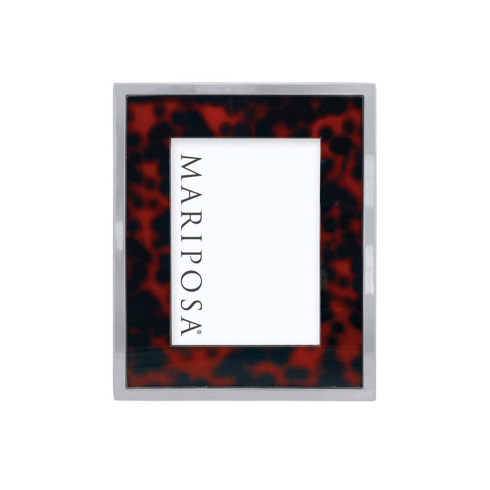 Tortoise With Metal Border 5X7 Frame by Mariposa – Sallie Home