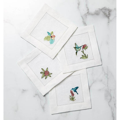 Tropicale Cocktail Napkin - Set of 4 by SFERRA