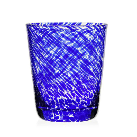 Vanessa Tumbler Old Fashioned Sicilian Blue by William Yeoward Crystal