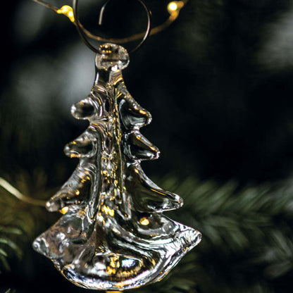 Vermont Evergreen Ornament by Simon Pearce Additional Image-4