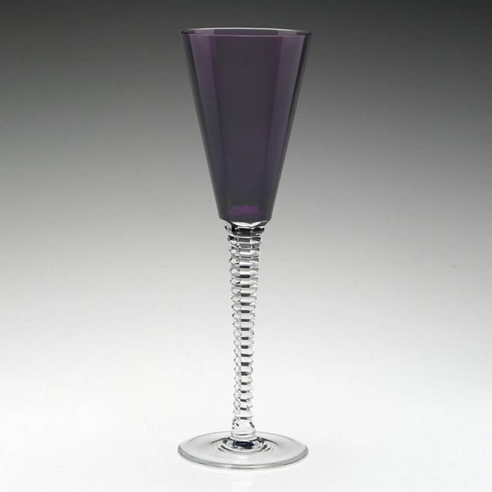 Vesta Goblet Amethyst by William Yeoward Crystal Additional Image - 1