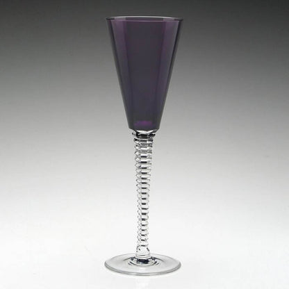 Vesta Goblet Amethyst by William Yeoward Crystal Additional Image - 1