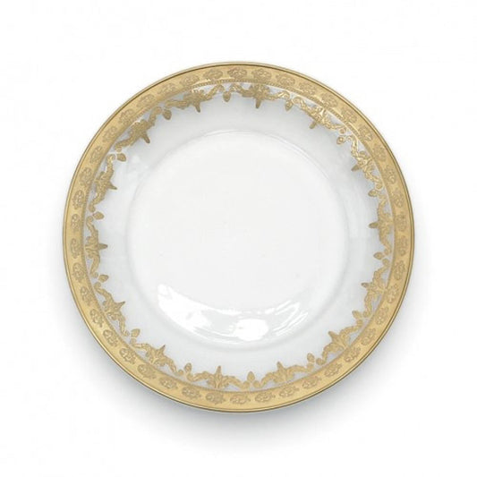 Vetro Gold Salad/Dessert Plate by Arte Italica