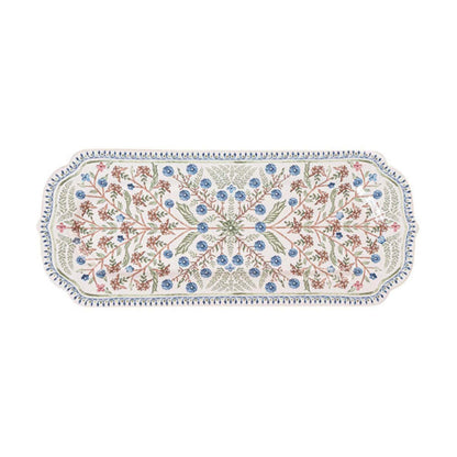 Villa Seville 15" Hostess Tray - Chambray by Juliska