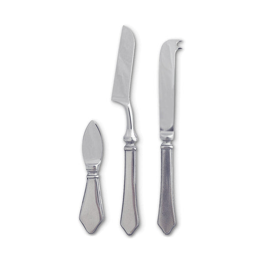 Violetta Cheese Knife Set by Match Pewter