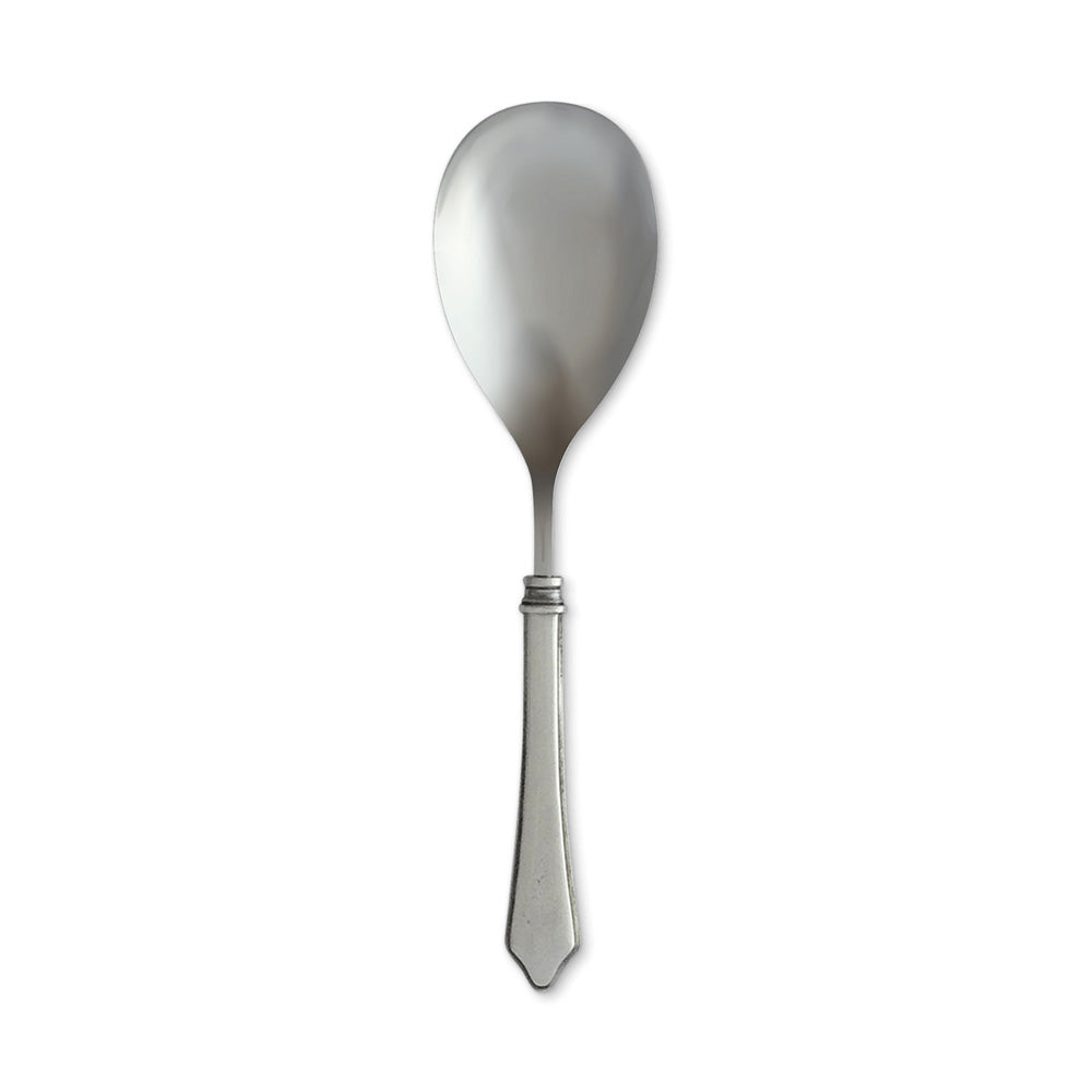 Violetta Wide Serving Spoon by Match Pewter