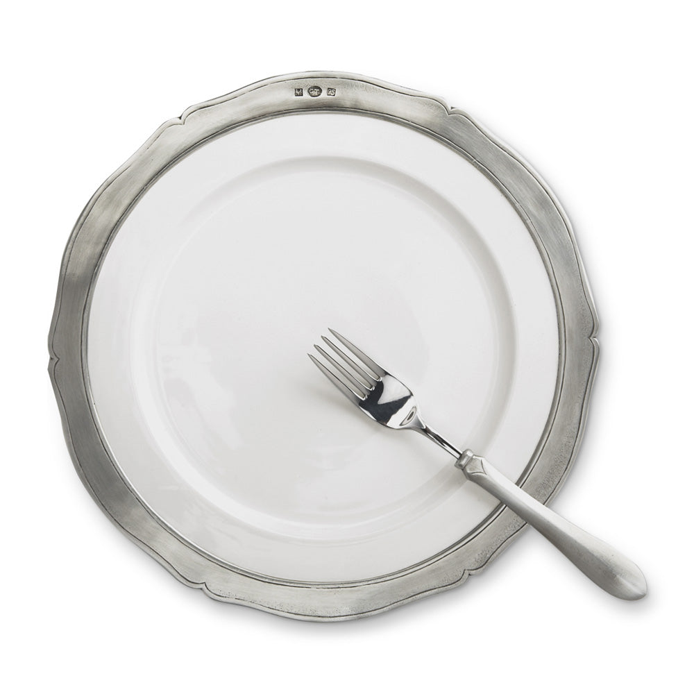 Viviana Dinner Plate by Match Pewter