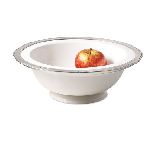 Viviana Footed Bowl by Match Pewter