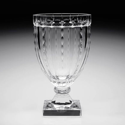 Vivien Square Footed Vase by William Yeoward Crystal Additional Image - 1