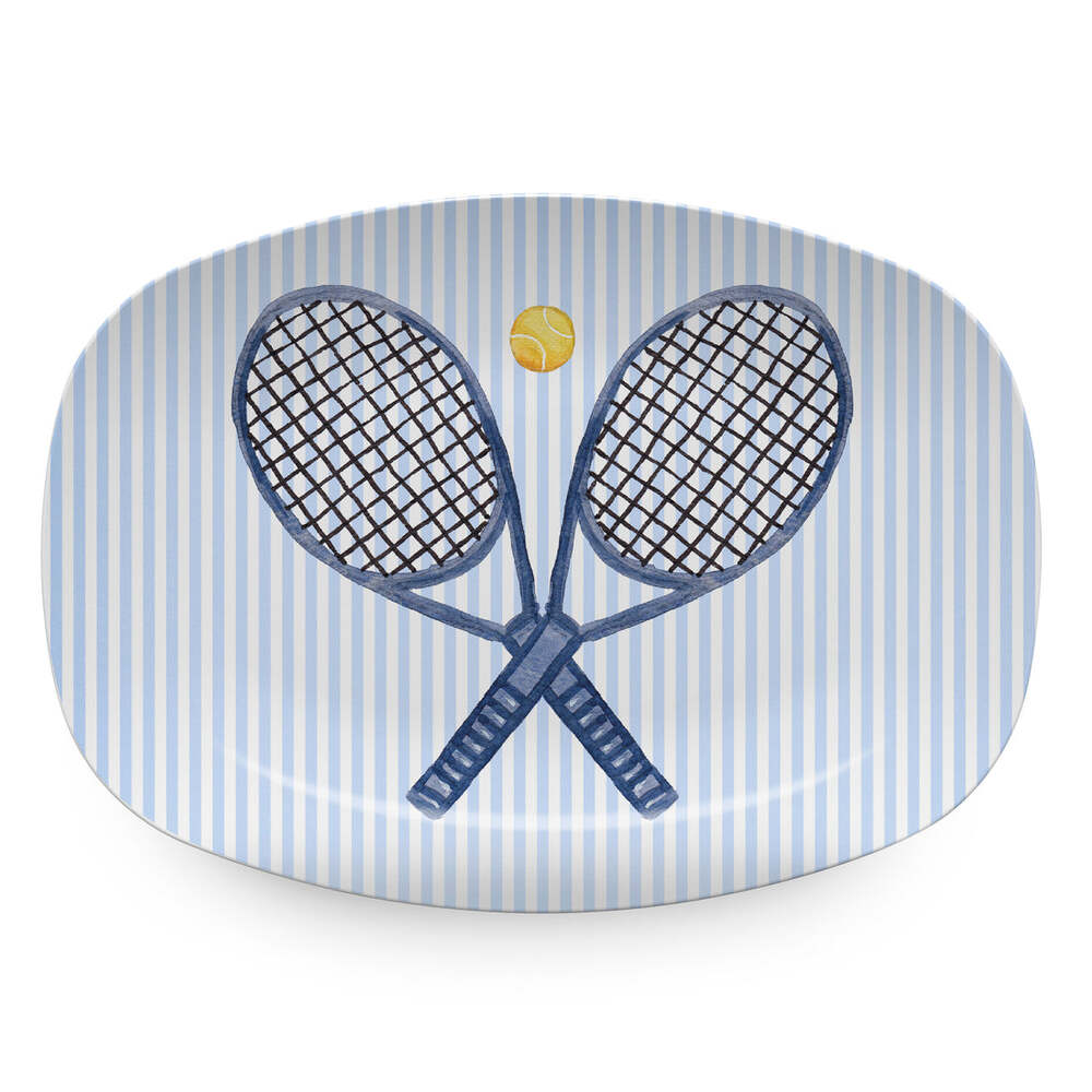 What A Racquet Platter by Mariposa