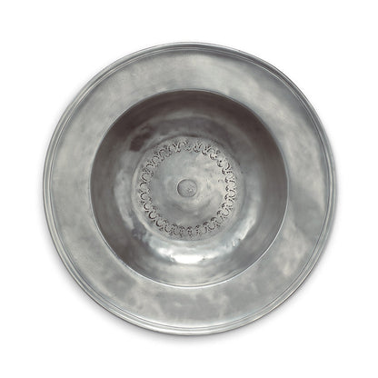 Wide Rimmed Bowl by Match Pewter