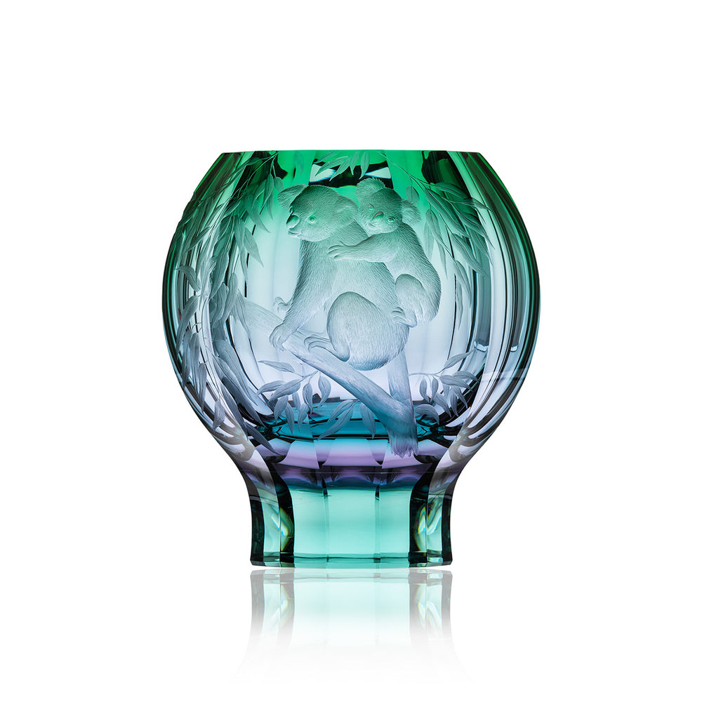 Zambra Vase, 27 cm - Blue Turquoise by Moser Additional image - 3