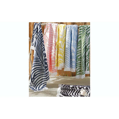 Zebra Palm Beach Towel By Matouk Additional Image 5